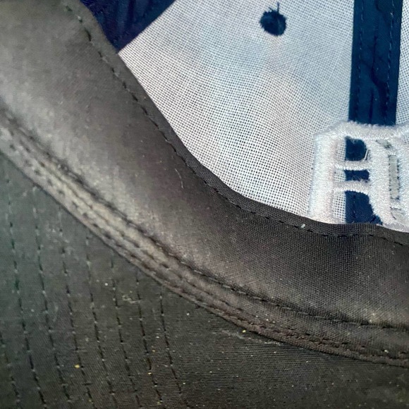 Blue Baseball Cap with White Logo - Picture 13 of 15